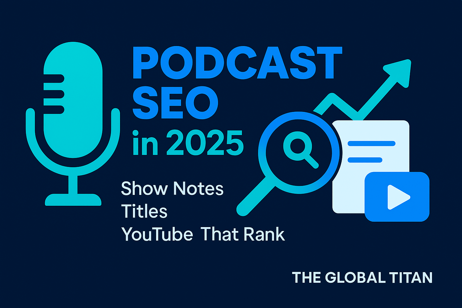 Podcast SEO in 2025: Show Notes, Titles, and YouTube That Actually Rank